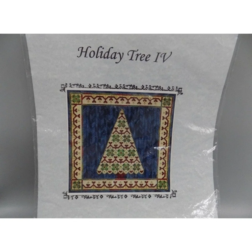 Vintage Nancy's Needles Holiday Tree IV Large Monthly Quilt Series Pattern Kit